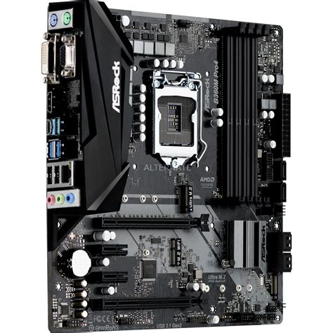 ASRock B360M Pro4: características, especificaciones y precios | Geektopia