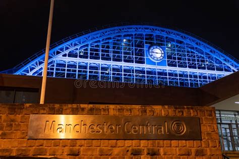 Manchester Central Train Station Manchester Editorial Photography ...