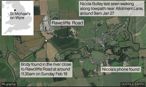 Nicola Bulley Location Map Shows Where Police Searched And Where A