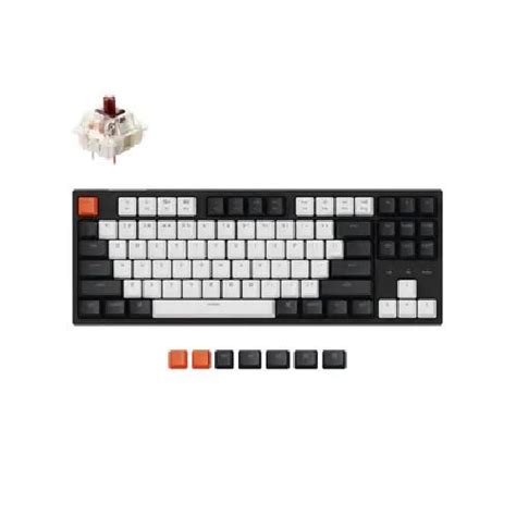 Keychron C Rgb Hot Swappable Brown Switch Wired Mechanical Keyboard Bd