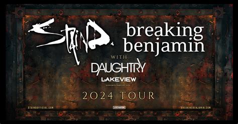 Breaking Benjamin Tour 2024 Songs Winna Kamillah