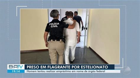 Homem Preso Suspeito De Estelionato Ap S Solicitar Empr Stimo De R