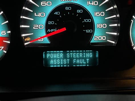 2010 Ford Fusion Power Steering Assist Fault 38 Complaints