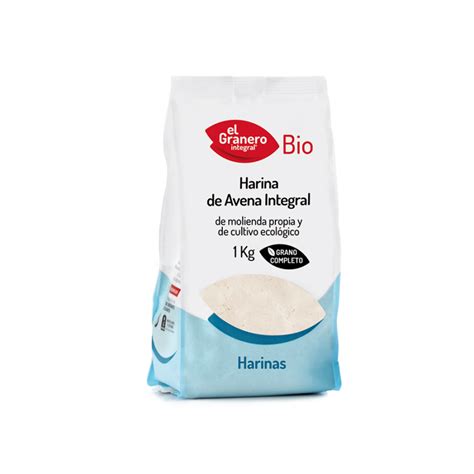 Harina De Avena Integral 1 Kg Bio El Granero Integral LaCasadeles