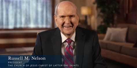 The Full Text Of President Russell M Nelson S Birthday Message LDS Daily