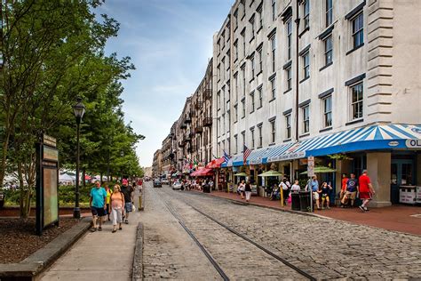 Where The Colony Of Georgia Began Paved With 250 Year Old Cobblestones