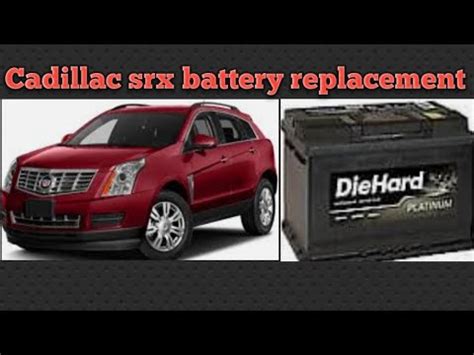 How To Replace Your Battery Cadillac Srx YouTube