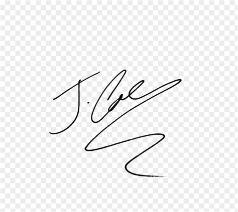 J Cole Signature Png Signature Signature Clipart Png Image Pnghero