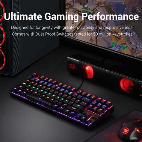Buy Red Dragon K552 Kumara Mechanical Gaming Keyboard - Red Linear ...