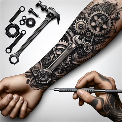 Mechanical Engineering Tattoo Designs