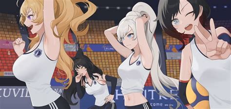 Rwby Volleyball 100wang Rrwby