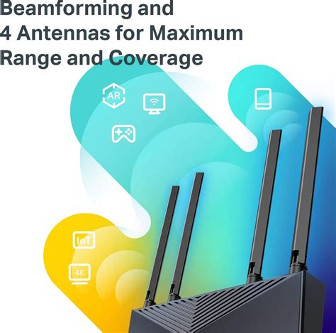 Tp Link Ax Dual Band Wi Fi Smart Router Archer Ax Buy Best