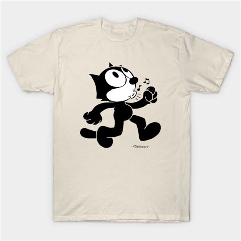 Felix The Cat Whistling Felix The Cat T Shirt Teepublic