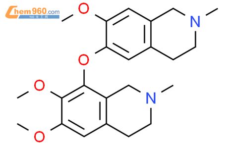 169626 34 0 Isoquinoline 1 2 3 4 Tetrahydro 6 7 Dimethoxy 2 Methyl 8