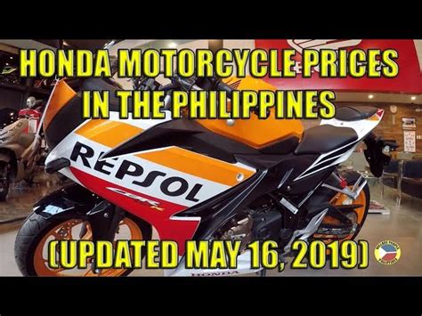 New Honda Motorcycle 2019 Philippines Reviewmotors Co