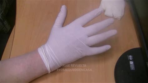 C Mo Quitarse Los Guantes Desechables Youtube