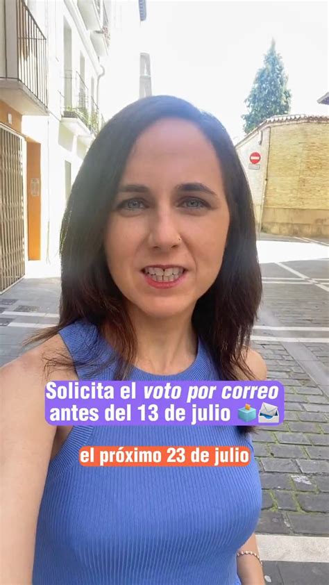 Ana On Twitter RT Ionebelarra Si El 23J No Puedes Ir A Votar