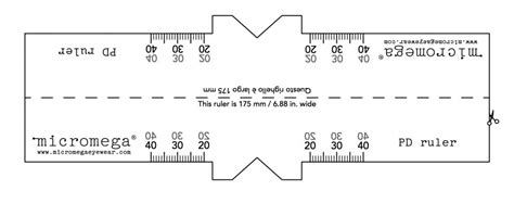 Printable Pd Ruler | Printable Ruler Actual Size