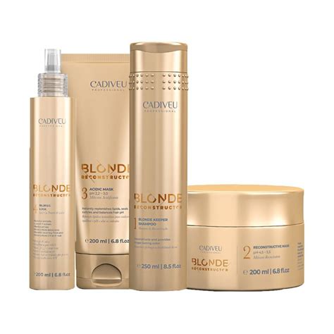 Cadiveu Professional Blonde Reconstructor Home Care Kit PharmaNoz