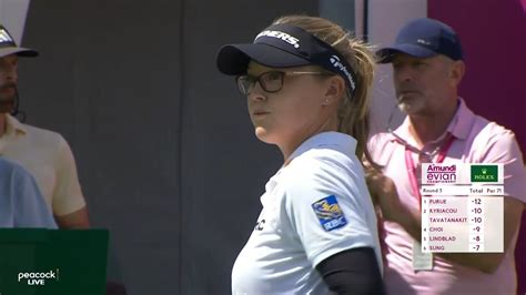 Brooke Henderson Evian Championship Round All Televised Shots