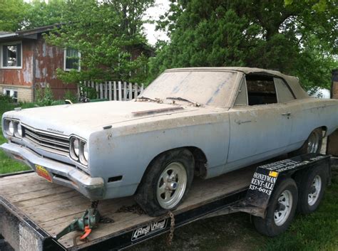 1969 Plymouth Road Runner Barn Find Mopar Blog