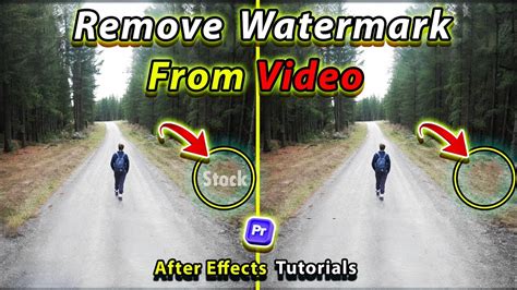 How To Remove Watermark From Video With After Effects Content Aware