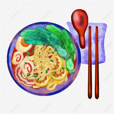 Vegetable Noodles Noodles Food Festival Watercolor Png Image And