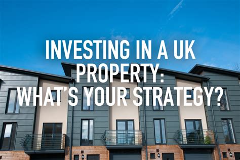 investing   uk property whats  strategy redbrick mortgage