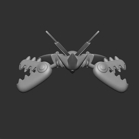 3d File Pokemon 212 Mega Scizor 🐉・3d Print Design To Download・cults