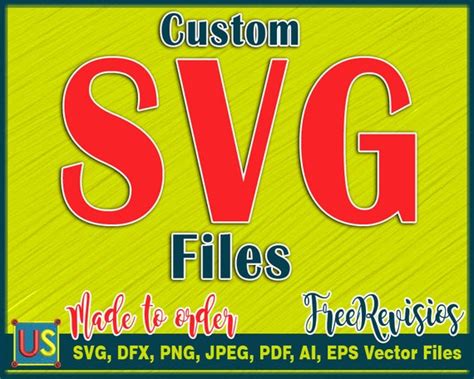 Custom Svg Custom Svg Files For Cricut Cricut Silhouette Etsy