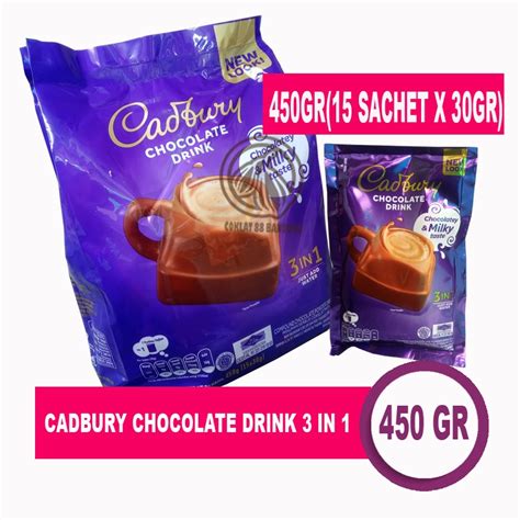 Jual Cadbury Drink In Gr Isi Pcs Sachet X Gr Gram Minuman Hot Chocolate G