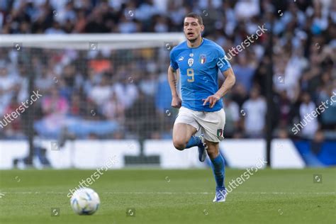 Andrea Belotti Italy During Uefa Champions Editorial Stock Photo