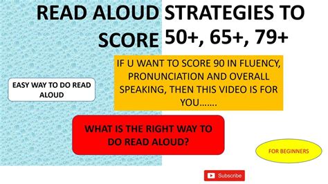 PTE Speaking Read Aloud PTE Tips And Tricks How To Improve Pte Read