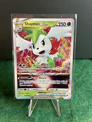 Shaymin VSTAR 014 172 Pokemon Brilliant Stars Sword Shield Rare