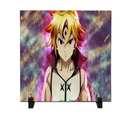 Azulejo 15x15 Meliodas Nanatsu No Taizai Sete Pecados Anime