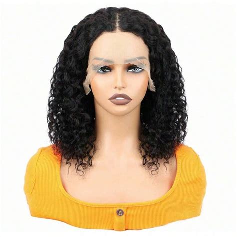 Peruca Bob de Renda Frontal 13x6 Cabelo Humano Pré Desfiado