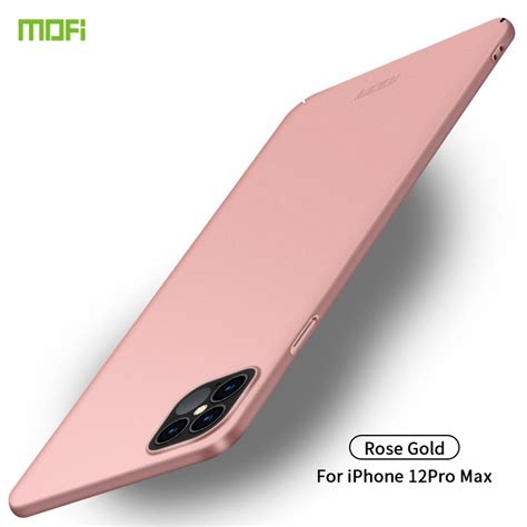 For Iphone Pro Max Mofi Frosted Pc Ultra Thin Hard Case Rose Gold