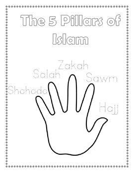 5 Pillars Of Islam Printable Worksheet - Ryan Fritz's Coloring Pages