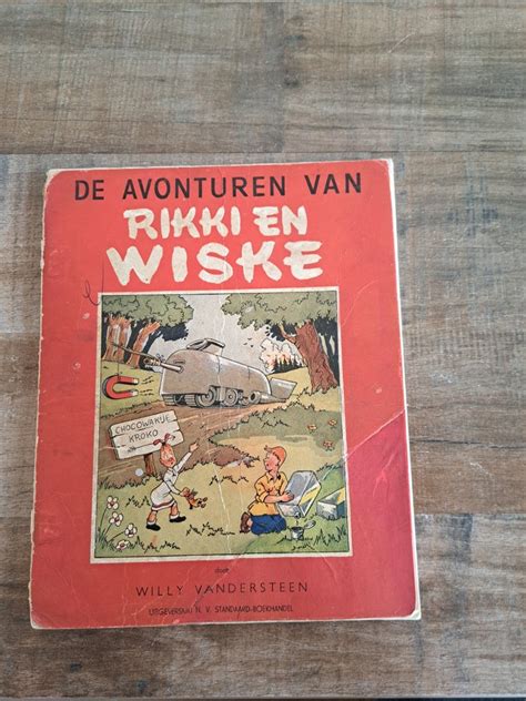 Suske En Wiske De Avonturen Van Rikki En Wiske 1 Album Eerste