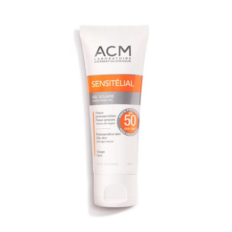 ACM SENSITÉLIAL CRÈME SOLAIRE INVISIBLE SPF 50 40ml Para La Gloire