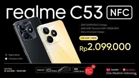 Update Terbaru Cek Harga HP Realme C53 NFC Dan Spesifikasinya