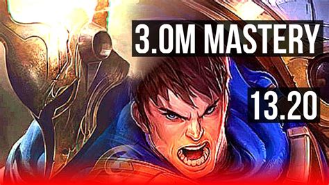 Pantheon Vs Garen Top M Mastery Games Dominating