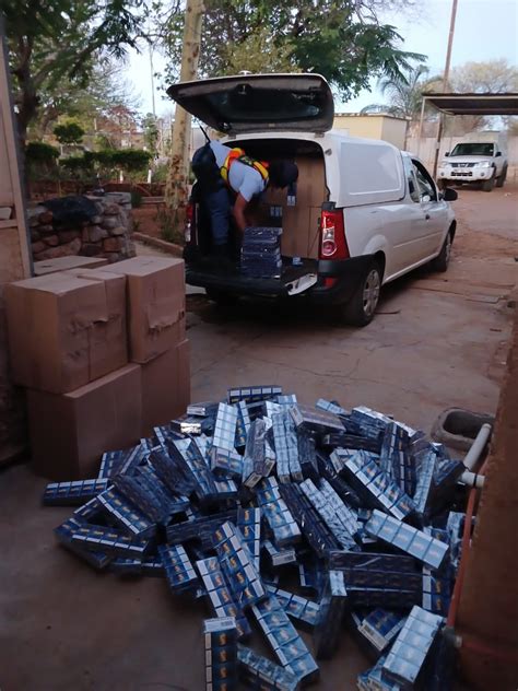 Police Seize Over R300 00000 Worth Of Illicit Cigarettes In Alldays