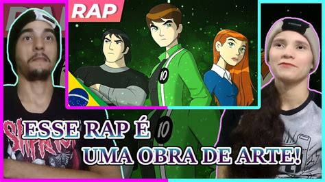 REACT Rap do Ben 10 Força Alienígena UNIVERSO NO MEU PULSO IRON