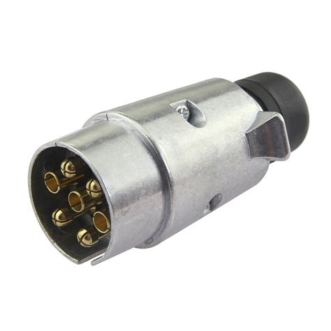 Вилка на прицеп 7 контактная KAMAR 7 PIN 12V металлическая E1264 купить ...