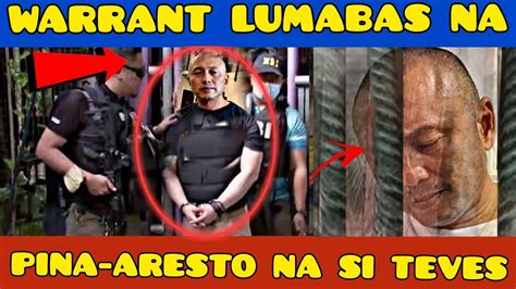 Warant Lumabas Na Pina Aaresto Na Ng Korte Si Arnie Teves Sa Degamo