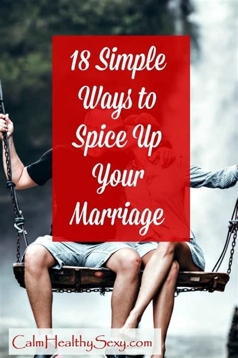 18 Ways To Spice Up Your Marriage Spice Things Up Marriage Infidelity