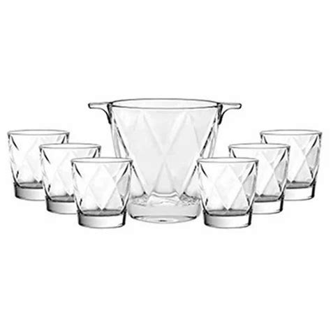 Drinking Glass Transparent Vidivi Concerto Set Ice Bucket Tumbler Dof