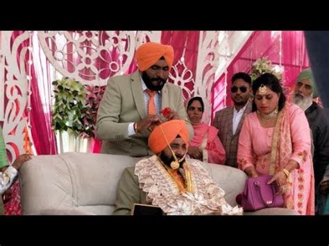 Gurjant Singh Weds Daljit Kaur Wedding Video Live YouTube