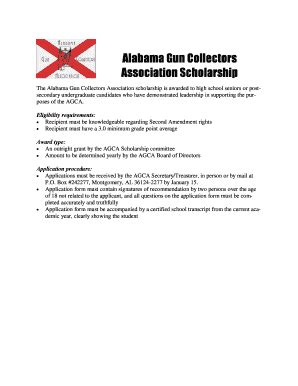 Application Agca Association Fill Online Printable Fillable Blank